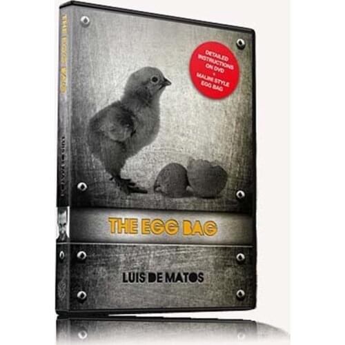 EMC The Egg Bag (DVD And Gimmick) - Magic Trick,Accessories,Mentalism,Stage,Close Up,Comedy,Magia Toys,Joke,Classic