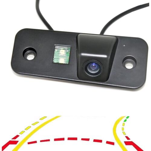 Variable Parking Line Dynamic Trajectory Tracks Car Rear View Parking Camera For Hyundai Azera Santa Fe IX45 2001-2012