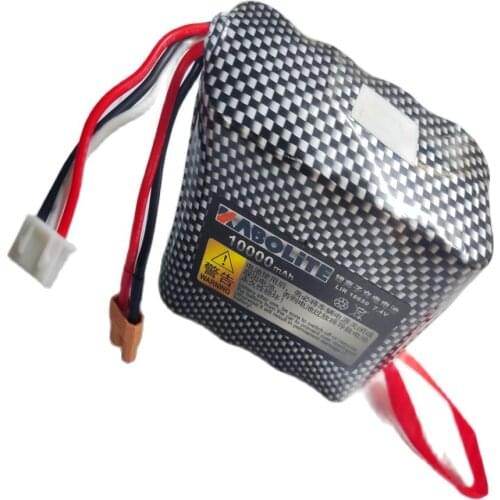 7.4V 10000mAh Li-thium ion Battery For 1/16 Scale Kabolite 336GC Hydraulic RC Excavator Model Hydraulic Conversion Battery