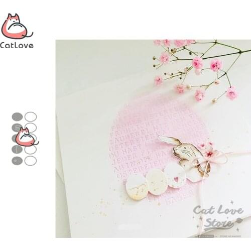 Broken Egg Series Metal Cutting Dies Scrapbooking Stencil Die Cuts Card Making DIY Decorative Craft Embossing New Dies For 2020