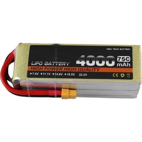 75c 4000mah airplane model battery 7.4v 11.1v 14.8v 22.2v aeromodeling battery model aircraft li-polymer battery drone battery