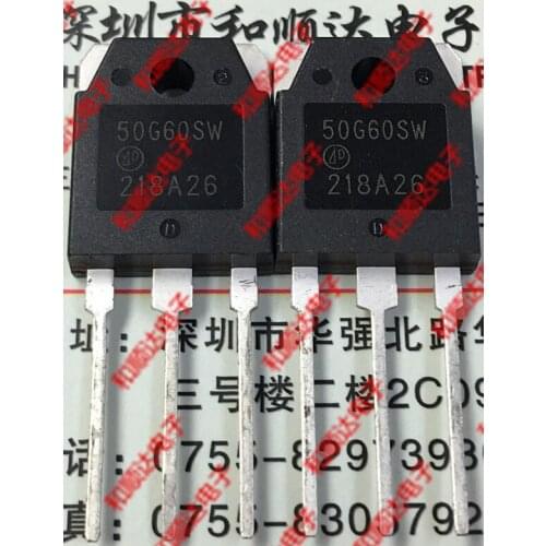 Original New / 2pcs / 50G60SW AP50G60SW TO-3P 600V 75A