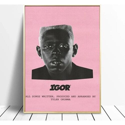 Tyler The Creator Igor Posters and Prints Rap Music Album Stars Canvas Painting Wall Art Picture Room Home Decoration Cuadros