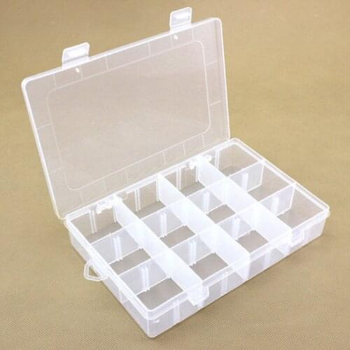 By ems or dhl 200pcs Transparent Box Plastic Cosmetic Pill Box Case Portable Storage Container