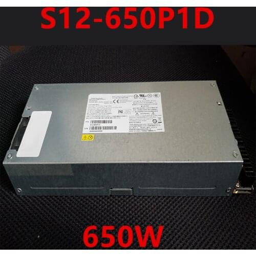 Almost New Original PSU For Chicony Full Modular Big 1U M99 650W Power Supply S12-650P1D
