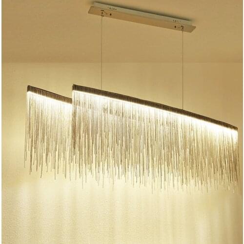 Postmodern restaurant villa club cafe clothing store living room chain chandelier Lighting fixtures