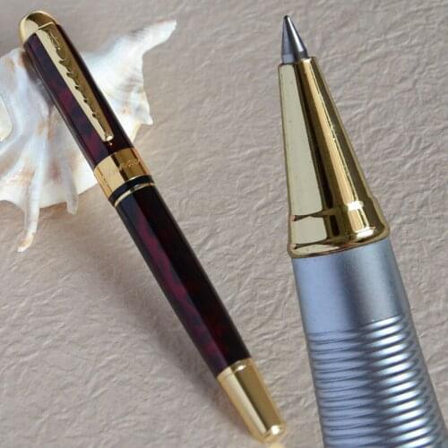ROLLER BALL PEN JINHAO 250 WINE AND GOLDEN WITH BLACK SPOT LUXURY BUSINESS OFFICE GIFT BLUE YELLOW SILVER 15 COLORS FOR CHOICE