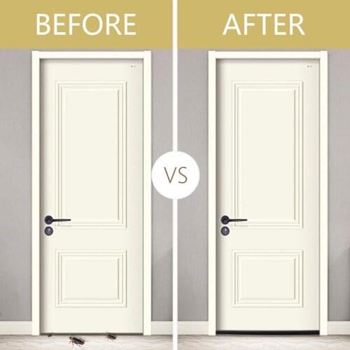 93CM Flexible Door Bottom Sealing Strip Guard Under Door Stopper Door Weatherstrip Guard Wind Dust Sealer Stopper Door Seal