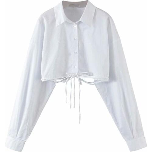 Yenkye Womens White Shirts