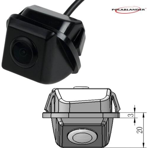 Rearview Camera backup camera CCD Car parking camera HD wired Waterproof For Toyota 2009 -2013for NOAH