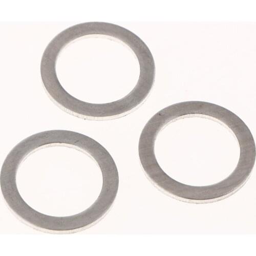 50 Pack of Aluminum Oil Drain Plug Washer Gaskets for Mazda 9956-41-400