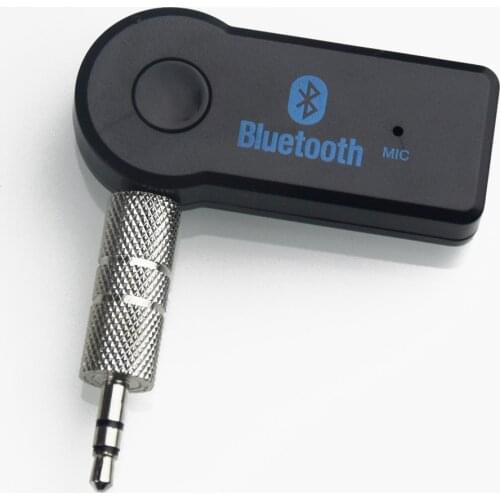 Newest Universal 3.5mm Streaming Car A2DP Wireless Bluetooth AUX Audio Music Receiver Adapter Handsfree with Mic For Phone MP3