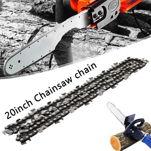 20Inch 76 Drive Links Electric Chainsaw Saw Chain Blade Mini Portable Semi Chisel Chainsaw Replacement Chain Garden Tools