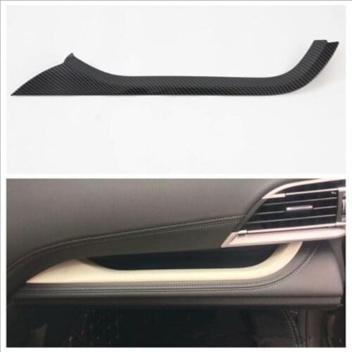 For Subaru Outback 2021 Car Passager Side Storage Box Moulding Cover Trim ABS Chromium Auto Styling Garnish Sticker