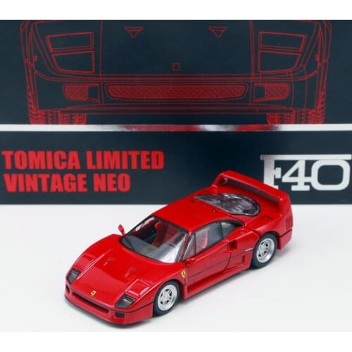 TOMY TLV FERRARI 1/64 Ferrari F40 Dino 246GT Testarossa 512TR BB512i Metal Diecast Model Race Car Kids Toys Gift