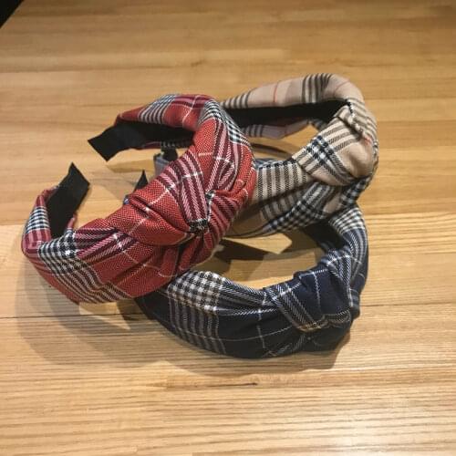 Retro Striped Headband Women Classic Hairband Knot Women Hair Accessories Hair Head Band Girls Wide Bowknot Headband Hair Hoop