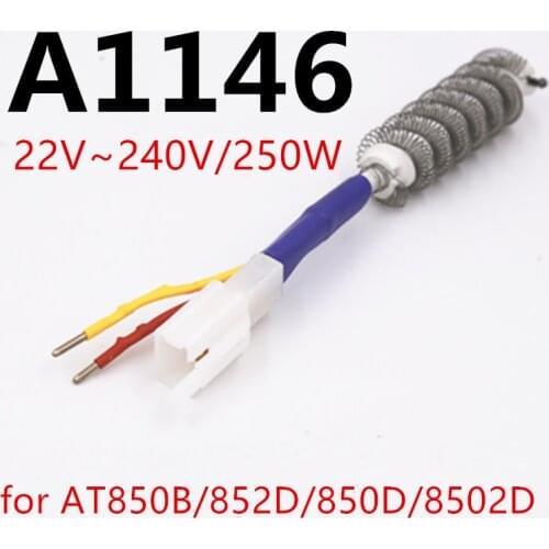 SZBFT heating element ATTEN Hot air gun heat gun Heating Element Ceramic Heater A1146 for 850B 850b 850D 850DB 852D 8502b