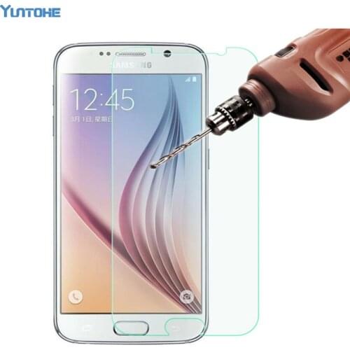100pcs Hot 9H Ultra Thin Premium Tempered Glass Screen Protector On For Samsung Galaxy Note 3 4 5 Protective Film Case