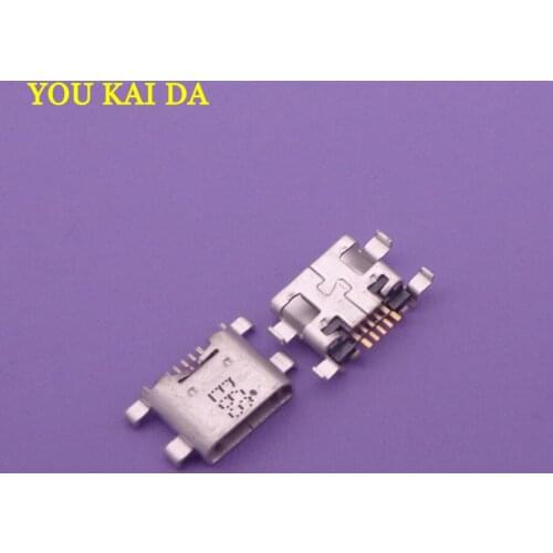 100Pcs/Lot For ZTE Blade A7 2019 Tail Plug Tablet Charging Data Interface Data Jack Mini Micro Usb Jack Connector 5pin
