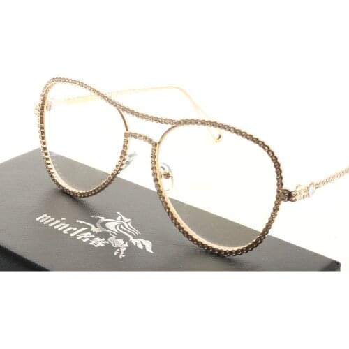 Fashion Diamond Frame Oversized Metal reading glasses frames men and women progressive multi-focus reading glasses with box NX