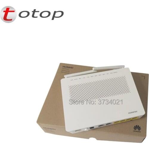 5PCS gpon onu router huawei hg8245h ont 4GE+2TEL+USB+WIFI English firmware huawei routeur echolife hg8245h