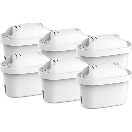 6Pcs (NOT for Waterdrops Jugs) Compatible for All Brita Maxtra+ Jug, Brita Kettle Universal Filter Cartridge