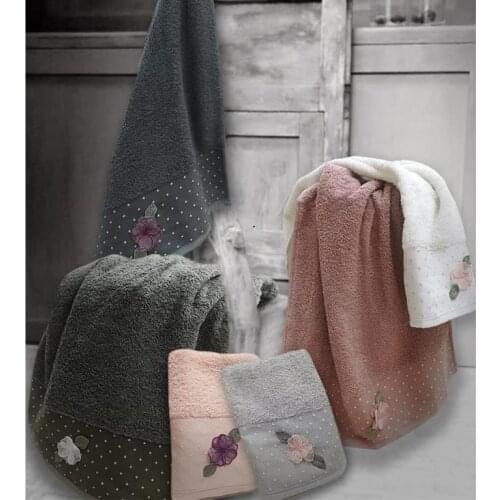 Polka dot Bath Towel 6'lı