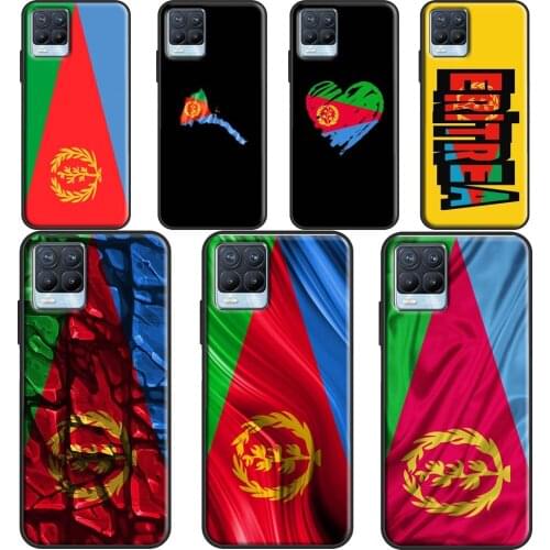 Eritrean Flag Phone Cover For OPPO Realme Q3 6 7 8 Pro C3 C11 C21 GT Neo OnePlus 9 Pro 8 Pro 8T 9R Case