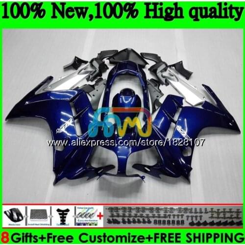 FJR1300A For YAMAHA FJR-1300 FJR1300 01 02 Gloss blue 03 05 06 07 119BS.22 FJR 1300 2001 2002 2003 2004 2005 2006 2007 Fairing