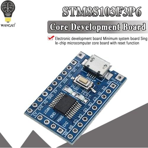 New Chip STM8S103F3P6 system board STM8S STM8 development board minimum core board
