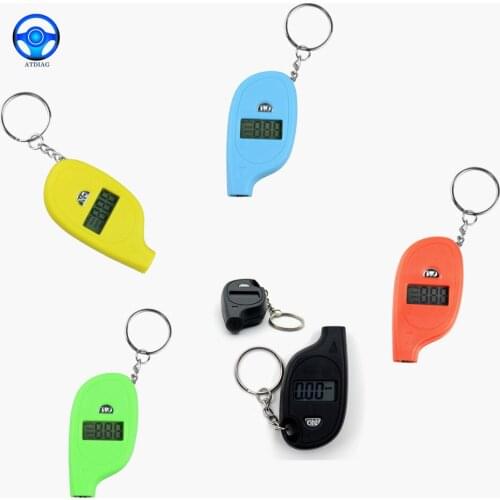 New Mini Keychain Portable Digital LCD 2-150 PSI Tire Tyre Wheel Air Pressure Gauge Tester Procession Tool Tire pressure monitor