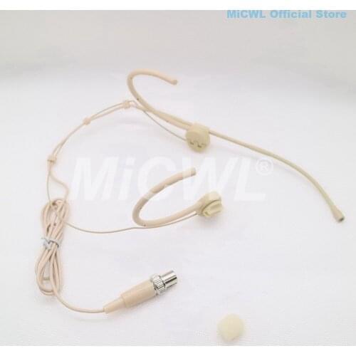 Pro ACT8 Headset Microphone For MiPro Foldable Wireeless Headworn Mic TA4F Lock MiCWL