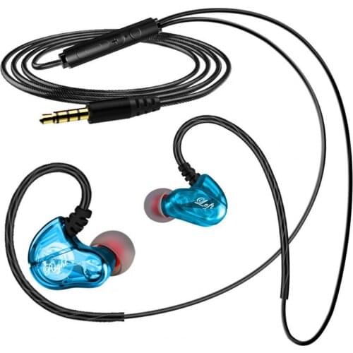 S610-B Lossless Good Sound Effect Wired Earphone Sensitive Mega Bass Omnidirectional 3.5mm HiFi Gaming Quad-core Earbud