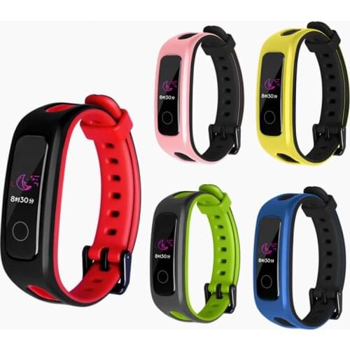 Sport TPU Bracelet For Huawei Honor 4 watchband Running Strap Silicone Replacement Band For Huawei Band 4E/3E Smart Wristband