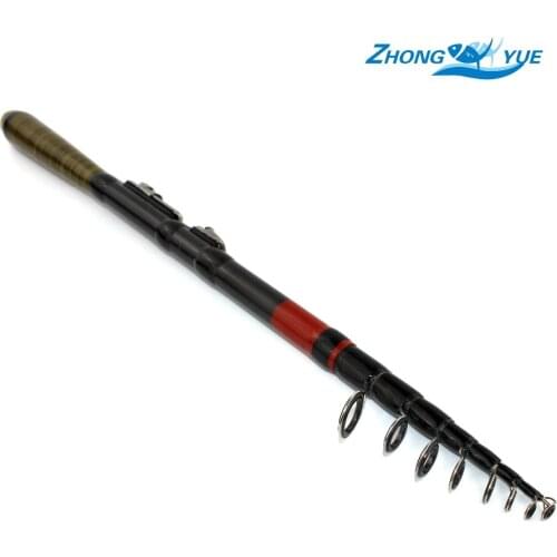 2.4m 2.7m 3.0m multifunctional Portable Ice Raft Fishing Rod Telescopic Lure Rod Raft Pole Fly Fishing Tackle Free shipping