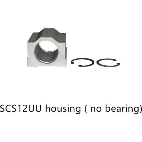 SCS12UU aluminum housing without LM12UU bearing for SC12UU 12mm Linear Bearing Block