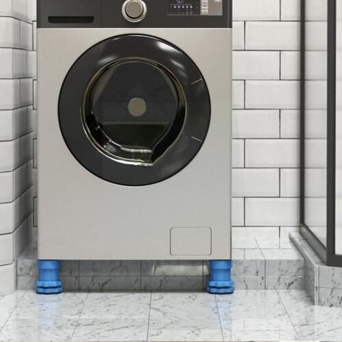 Adjustable Heighten Anti Vibration Pad Washing Machine Foot Refrigerator Furniture Cover Base Floor Lifting Protector Anti- C6I5