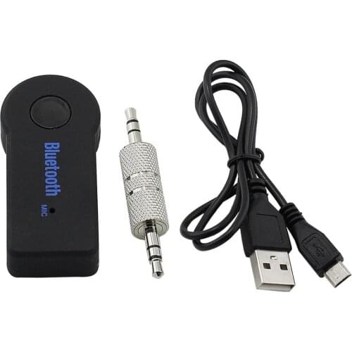 AUX 3.5mm Jack Bluetooth receiver car wireless adapter hands-free call Bluetooth adapter transmitter Auto music receiver