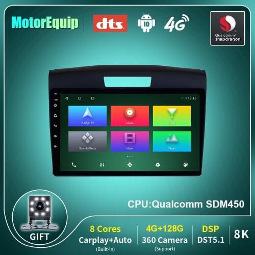 Smart Car Radio For Honda CRV CR-V 2012-2016 Android 10.0 Support Carplay Auto 4G WiFi With HiFi DTS DSP 2 Din Multimedia Player