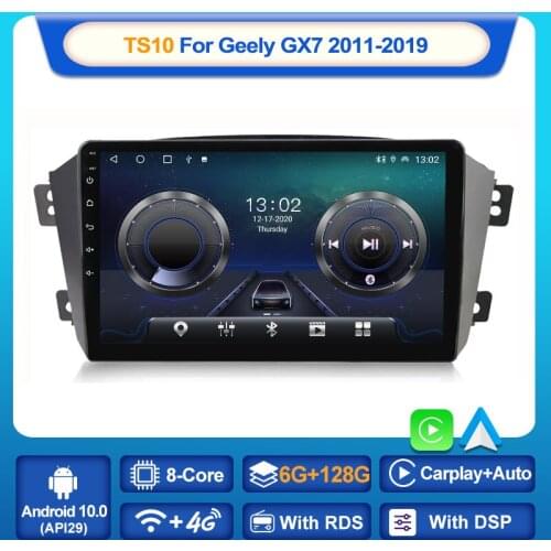 MEKEDE 6GB+128GB 4G LTE Car Multimedia GPS Radio Stereo Player For Geely Emgrand X7 1 GX7 EX7 2011-2019 DSP RDS Carplay Auto BT