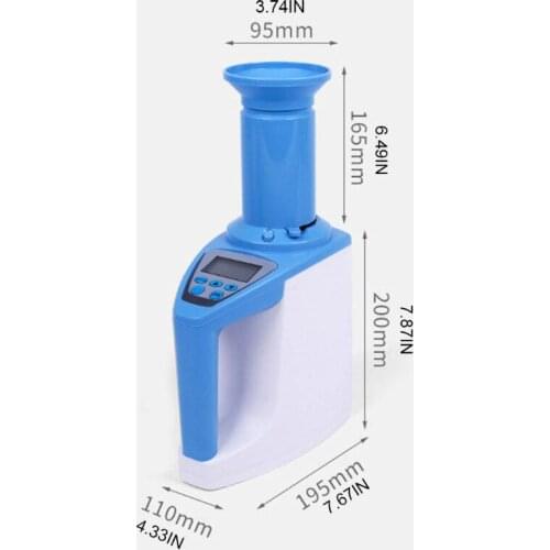 LDS-1G Cereal Humidity Measure Tester Digital Grain Moisture Meter For Rice Wheat Cofffee Beans Seeds EU/US Type