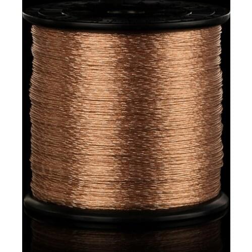 D43 5N OCC Copper & 5N OCC Silver 26AWG TPU Insulation Earphone Cable DIY Bulk Wire