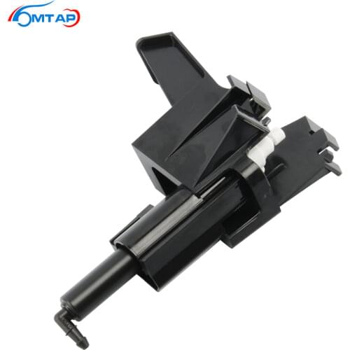 MTAP Front Headlight Washer Nozzle For Nissan Qashqai J10 2009-2014 Headlamp Cleaning Sprayer Jet Not For Asian Version