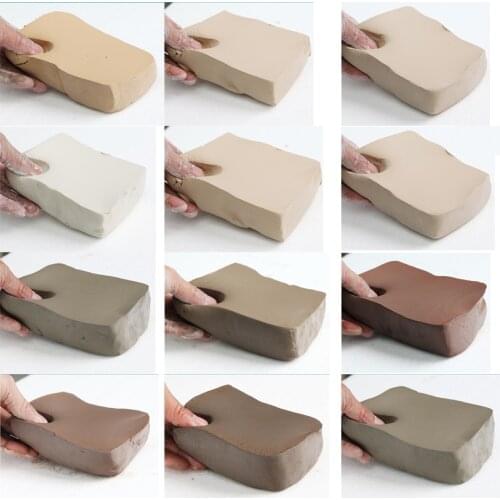 Pottery clay Jingdezhen porcelain clay individually packed 500g clay high white porcelain clay DIY Ceramic mud