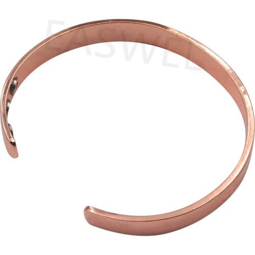 Unisex Magnetic Healing Bio Therapy Arthritis Pain Relief Bangle Copper Bracelet