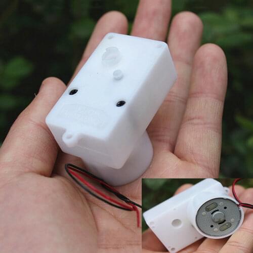 Mini 300 Gear Motor Plastic Shell Electric DC 6V-12V 7.2V 9V 30RPM Gearbox Slow Speed 6mm Reducer Micro Robot Toy Car Boat