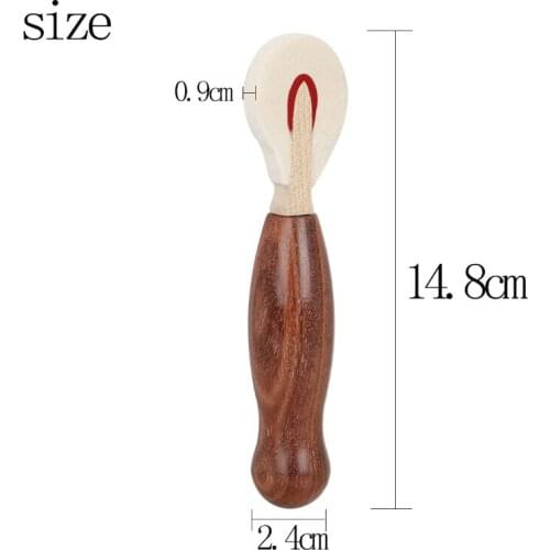 Piano tuning with tremolo hammer button, hammer hammer mahogany handle