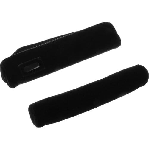 Portable Luxury Velvet Jewelry Bracelet Roll Organizer Storage Travel Bag