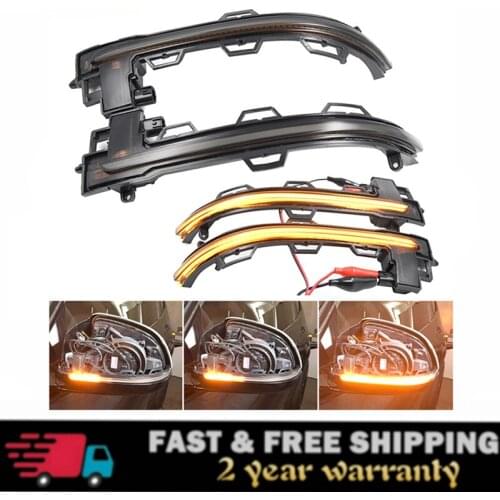 For BMW X3 X4 X5 X6 F25 LCI F26 F15 F16 2014 - 2018 Side Rearview Mirror Indicator Blinker Light Sequential Dynamic Turn Signal