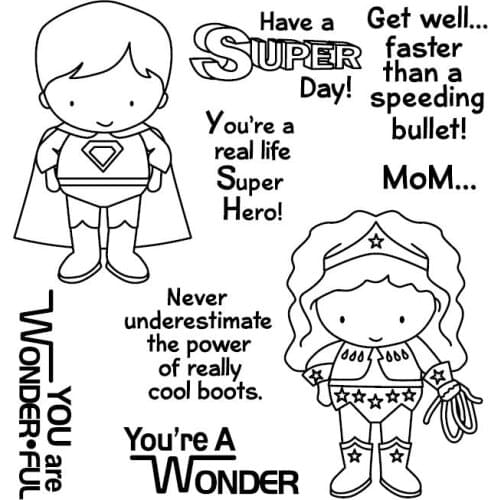 Clear Stamp Or stamp for DIY Scrapbooking/Card Making/Kids Fun Decoration Supplies